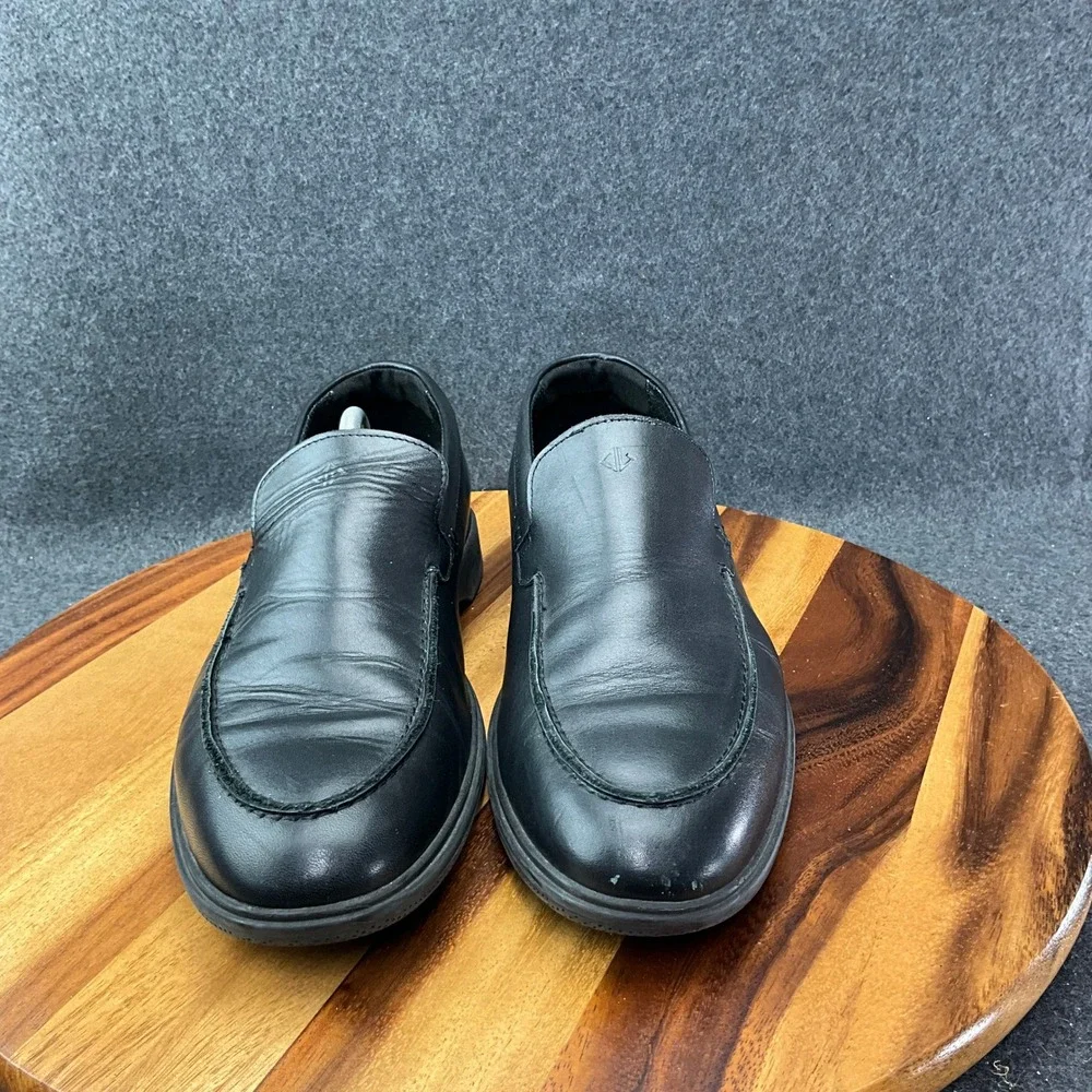 Amberjack black leather